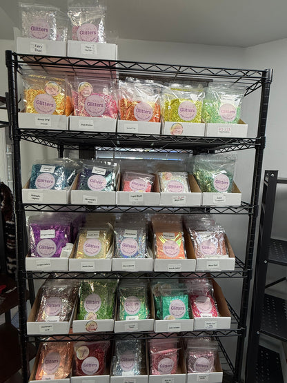 Glitter Variety Box – 6 Premium 1oz Bottles