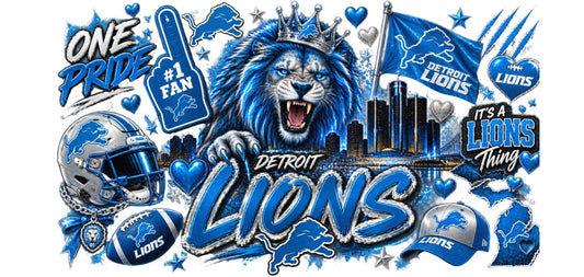 Aqua Blue Lion King