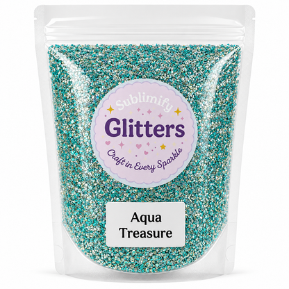 Aqua Treasure Bubble Glitter
