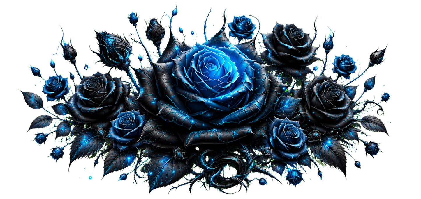 Black Blue Rose