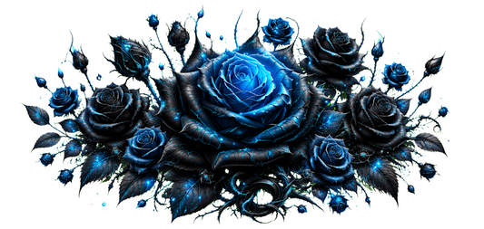 Black Blue Rose