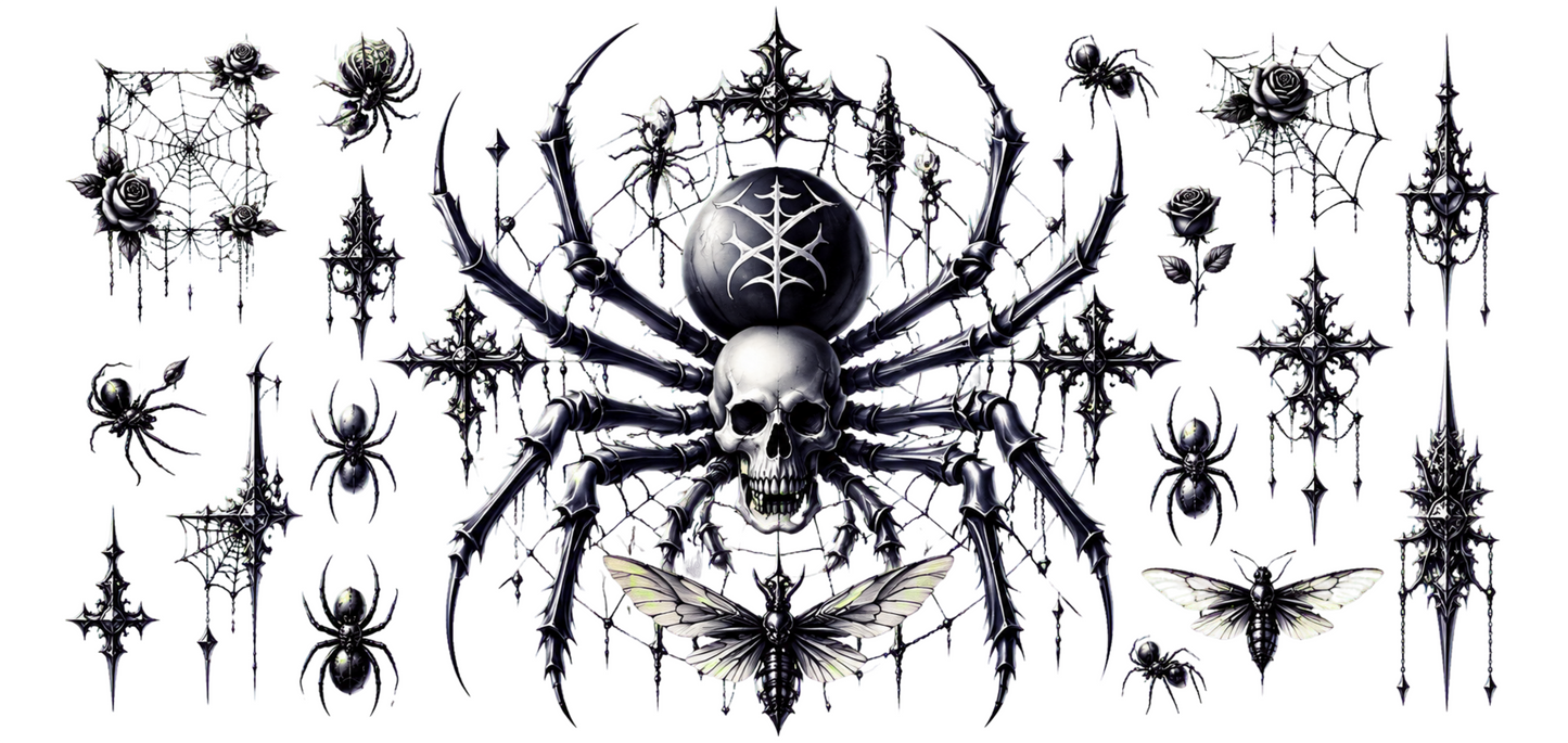 Black Dead Spider