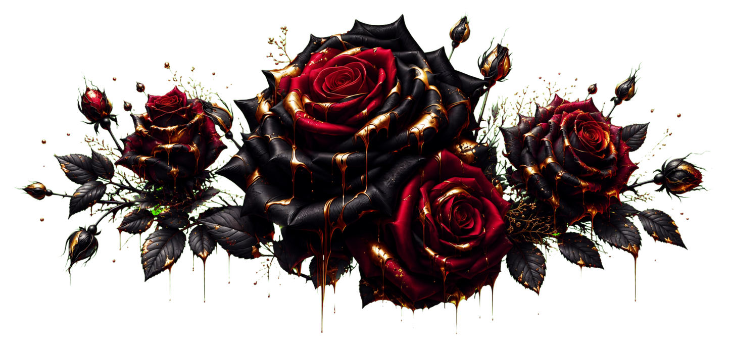 Black Red Rose