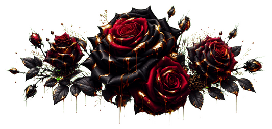 Black Red Rose