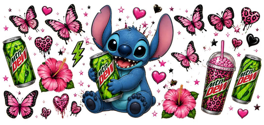 Blue Cute Monster