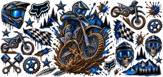 Blue Motorcycle