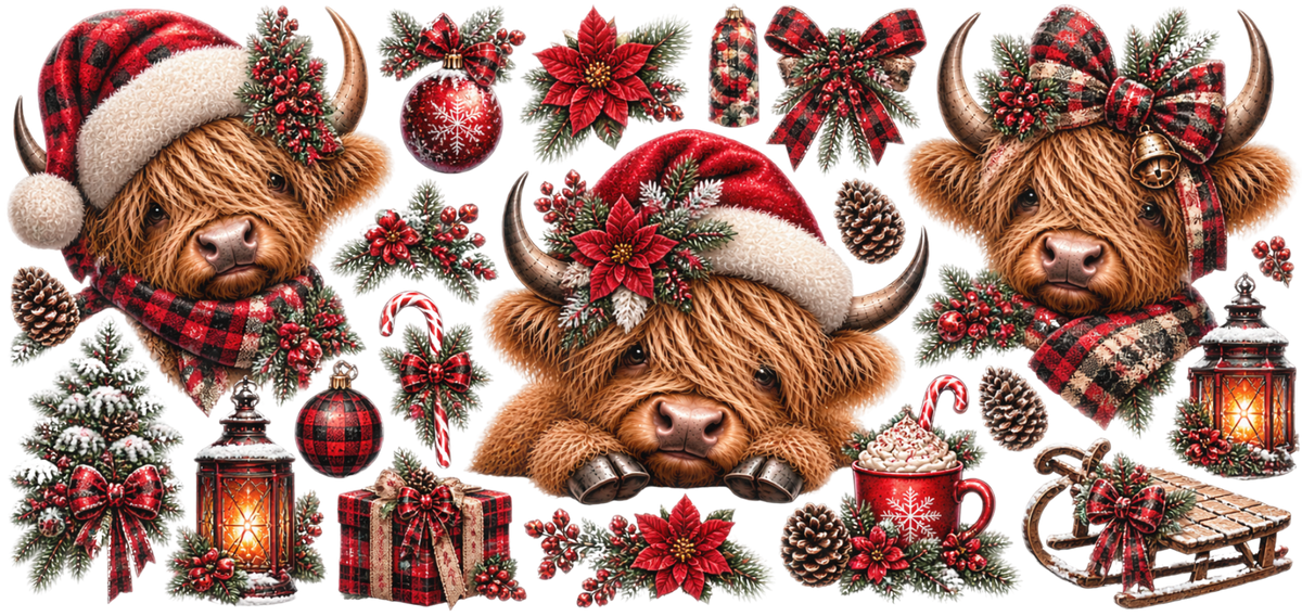 Christmas Cow 2