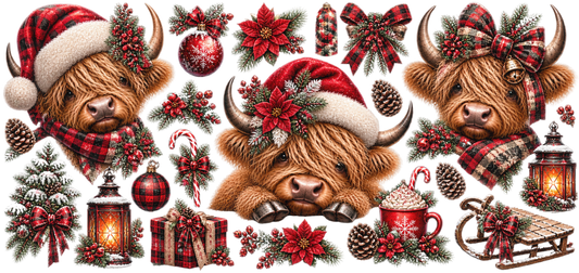 Christmas Cow 2