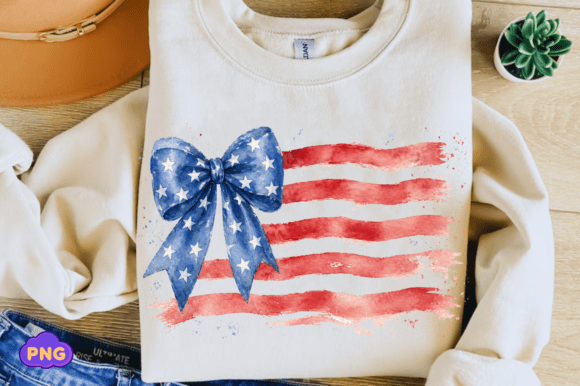 Coquette American Flag