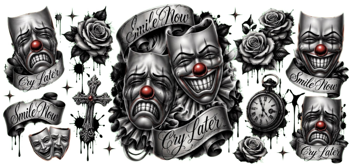 Crying and Smiling Face