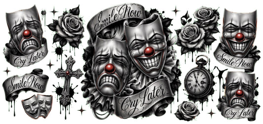 Crying and Smiling Face