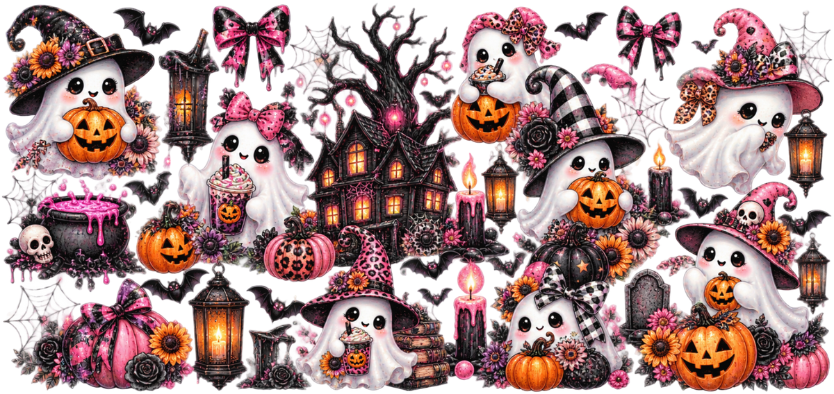 Cute Mini Ghosts