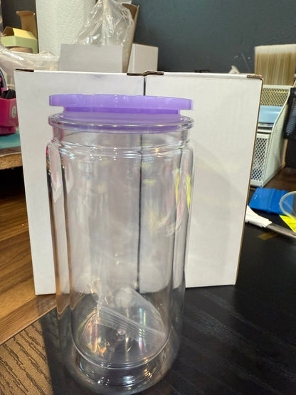 12 oz  acrylic SnowGlobe cups