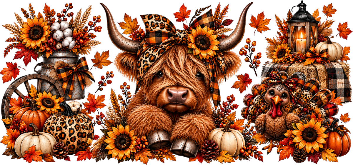Fall with Ostrich