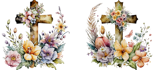 Floral Cross