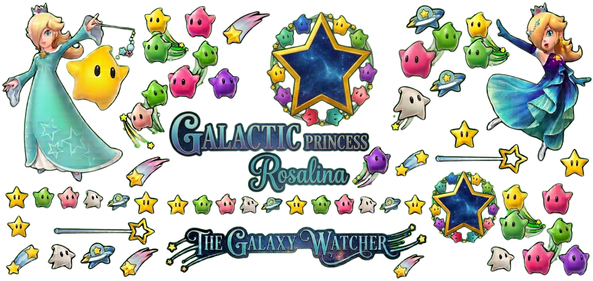 Galactic Star Colorful