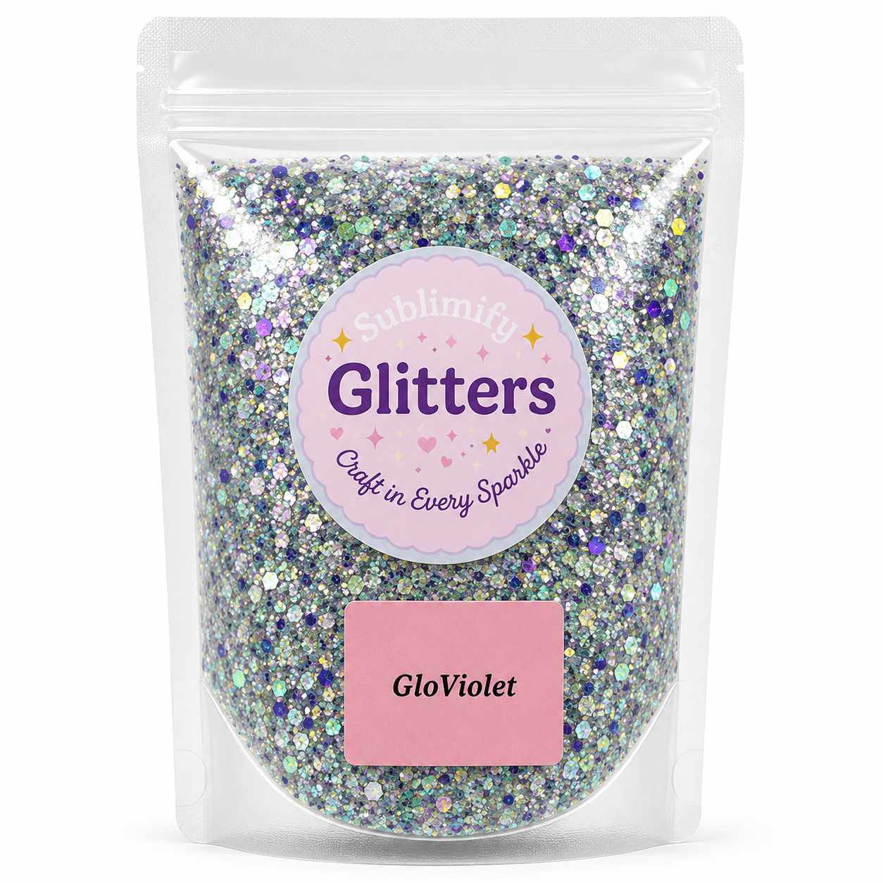 Glo Violet Glitter