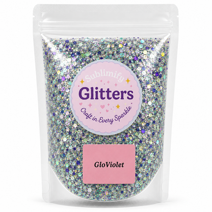 Glo Violet Glitter
