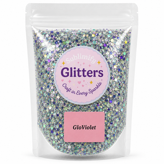 Glo Violet Glitter