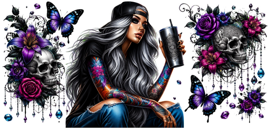 Gothic Tattooed Woman