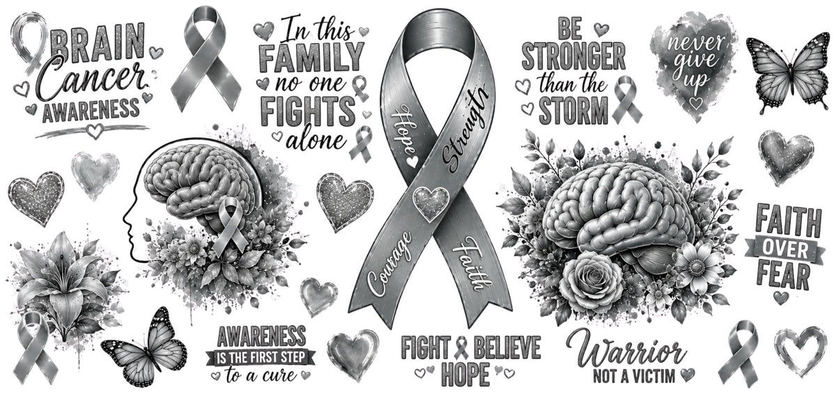 Gray Hope Ribbon