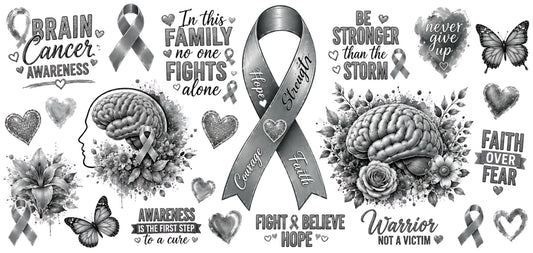 Gray Hope Ribbon