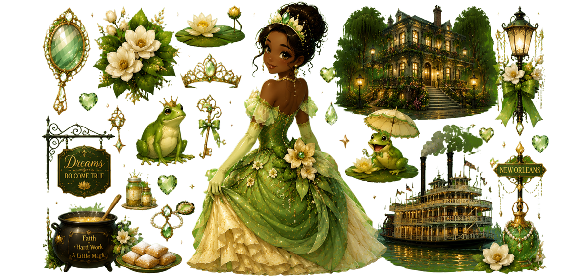 Green Gown Princess