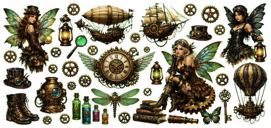 Green Steampunk Fairy