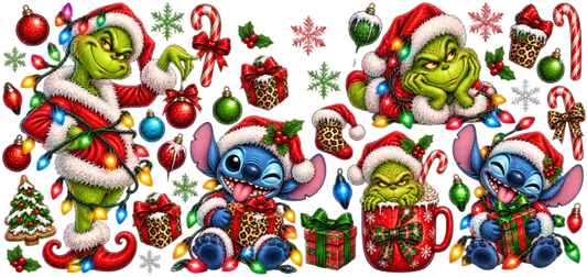 Green and Blue Horror Christmas 1