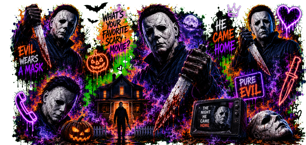 Horror Man Face 02