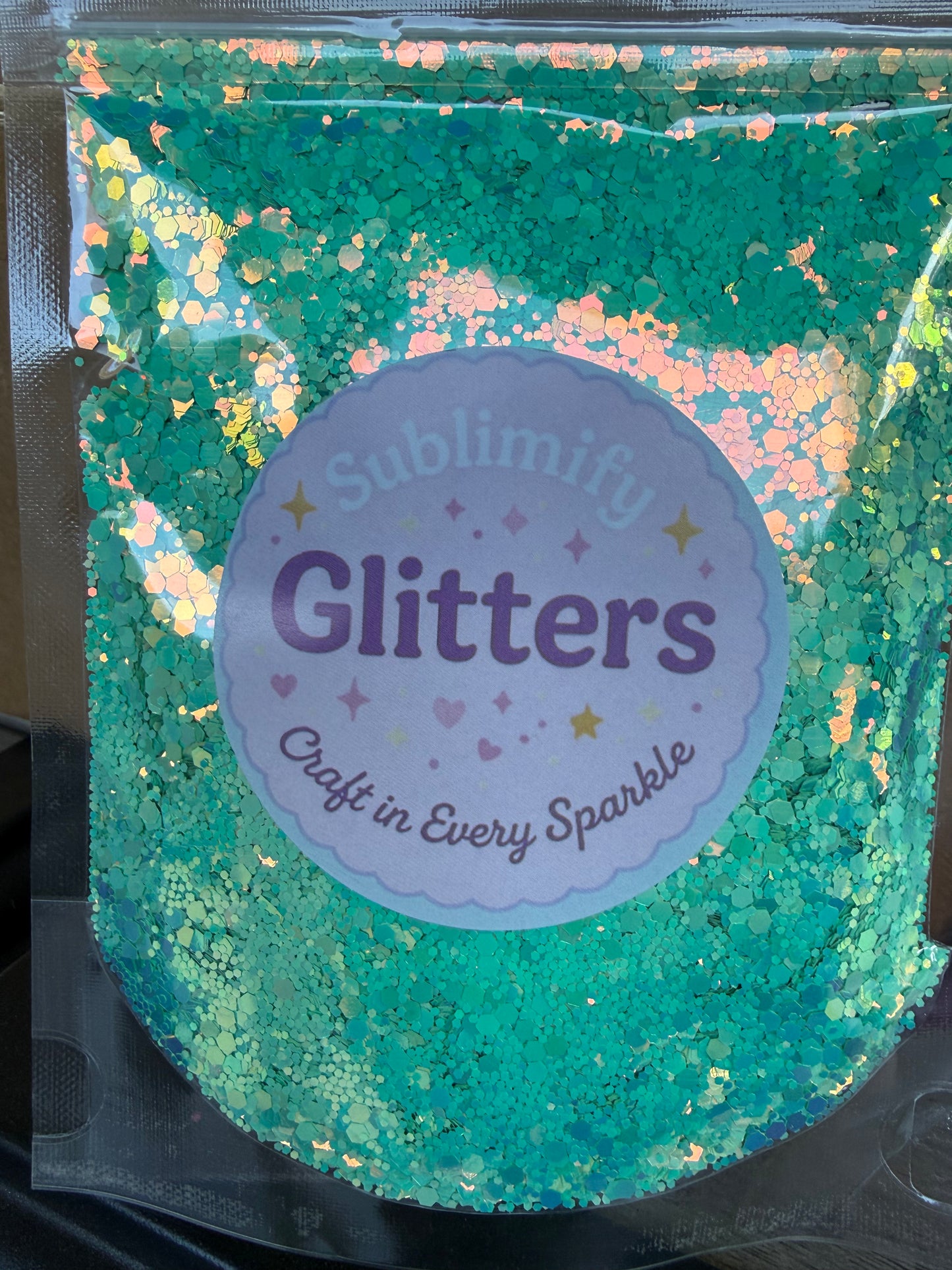 4 oz Glitter  - Mermaid kisses