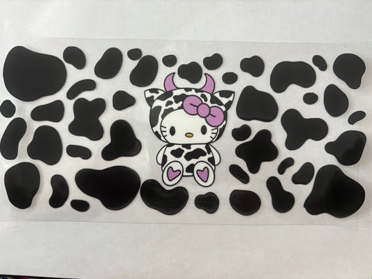 Hello kitty Cow print