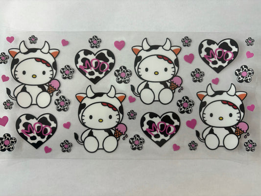 Hello kitty Cow print 2