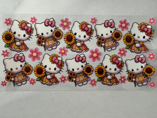 Hello kitty sunflower
