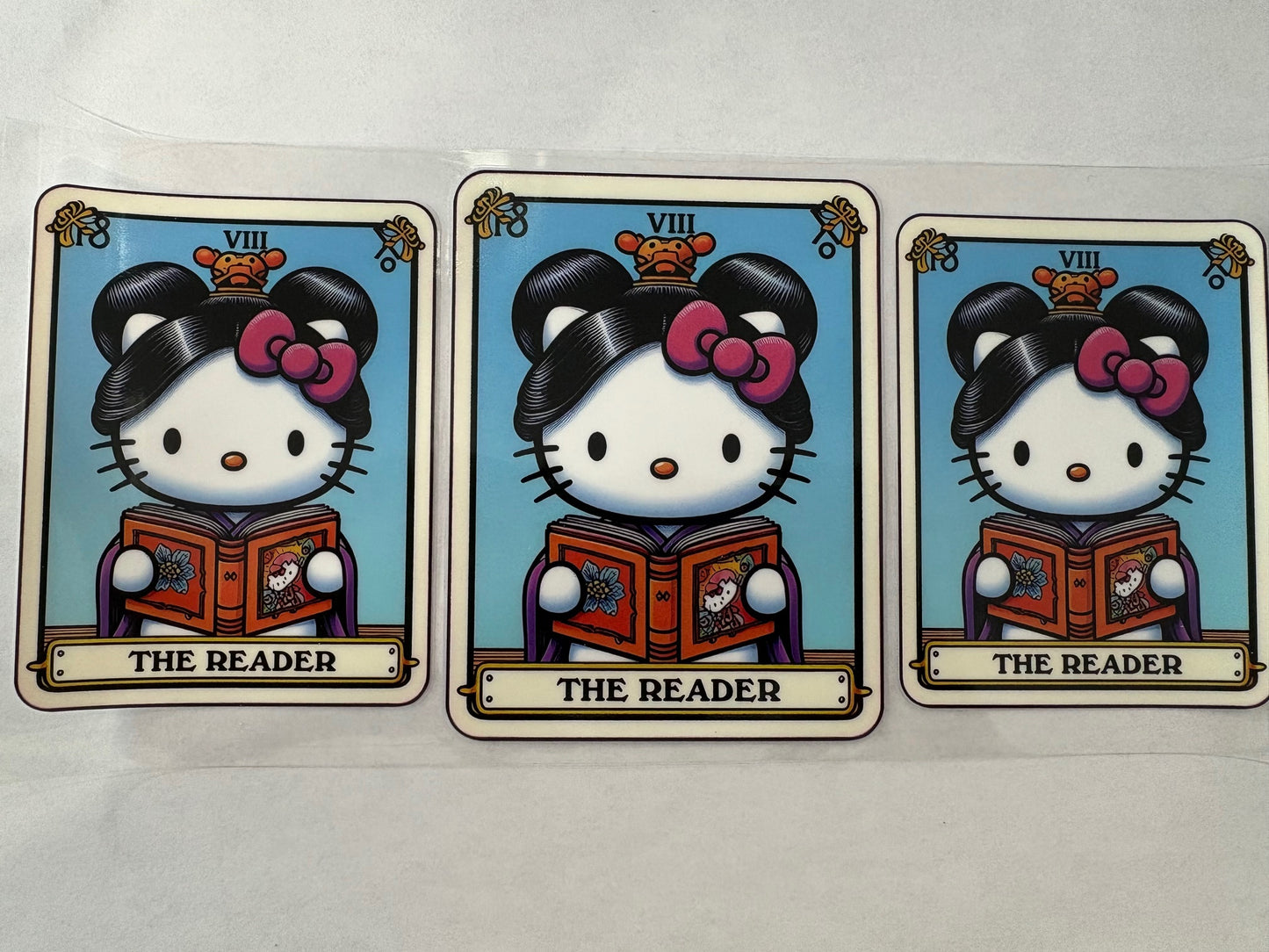 Hello kitty tarot card