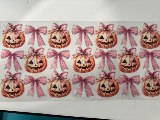 Pumpkin - Orange and pink