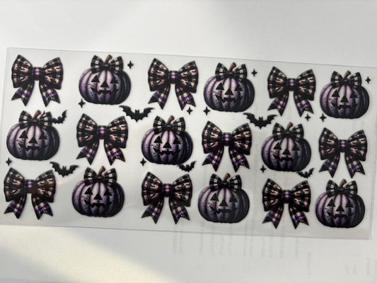 Pumpkin - Purple and black