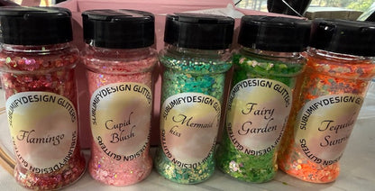 Glamours Glitter Bundle - 5 shakers