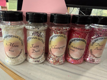 Glamours Glitter Bundle - 5 shakers