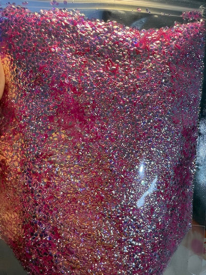 4 oz Glitter  - Pink Potion Bubble