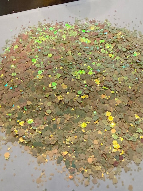 4 oz Glitter  -Sunlit Dune -Chameleon