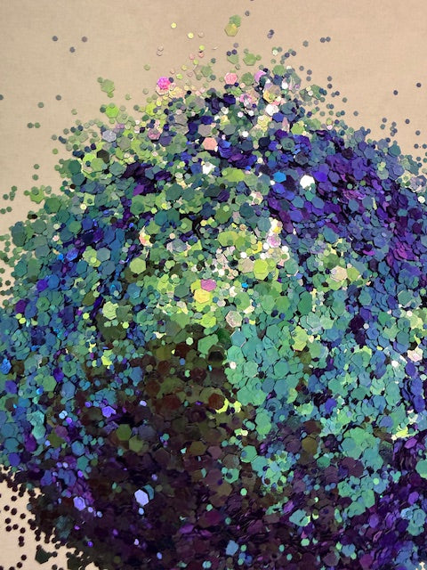 4 oz Glitter  -Mermaid’s Envy -Chameleon