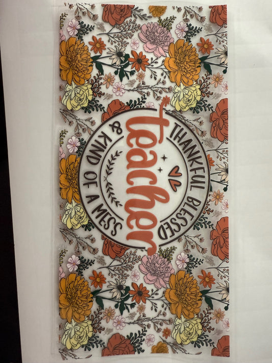 Teacher - Thankful Blessed