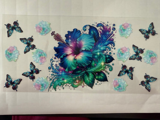 Floral and Butterflies