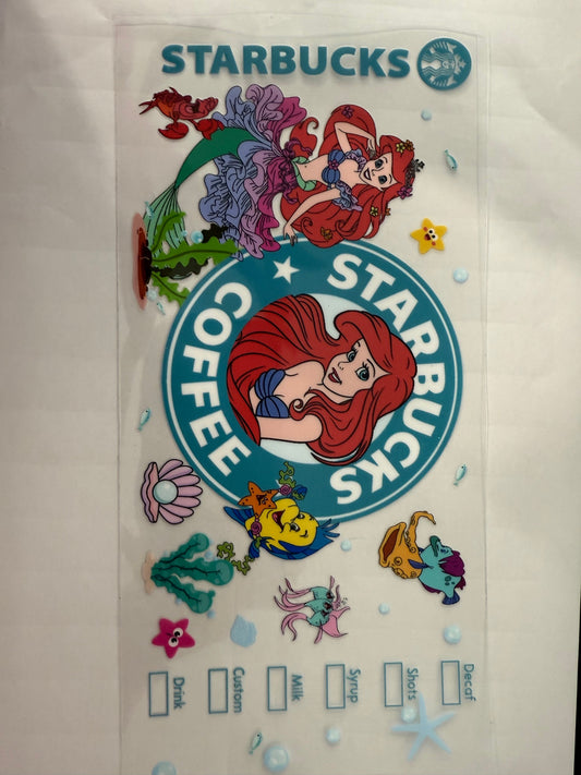Starbucks and Little Mermaid