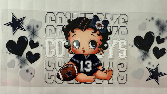 Dallas Cowboys Betty Boop