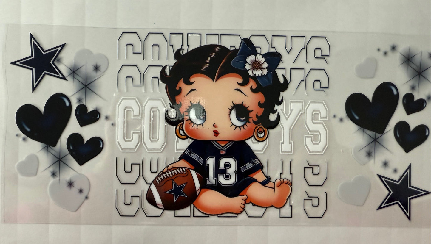 Dallas Cowboys Betty Boop