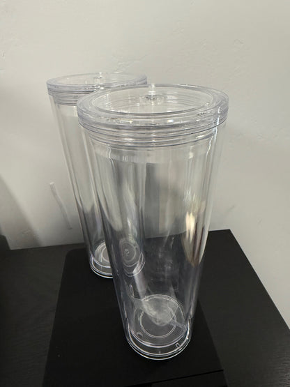 24 oz SnowGlobe Tumbler