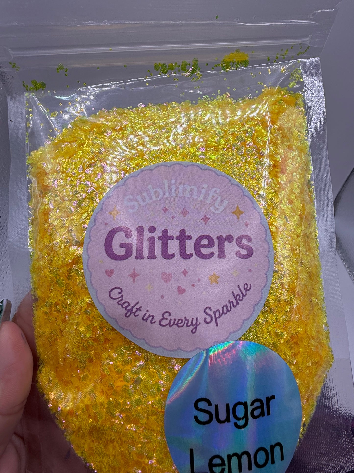 Sugar Lemon Textured