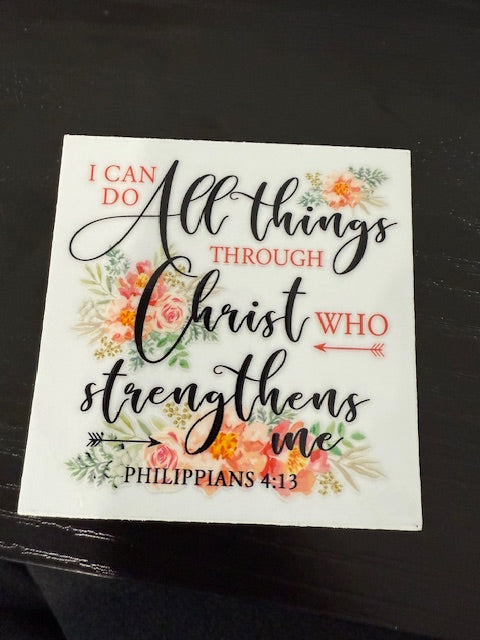 I can do All things